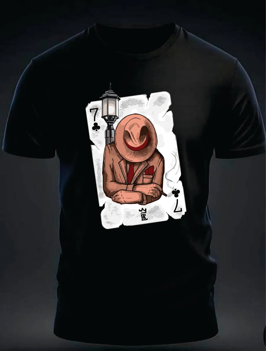 Camiseta Zé Pilintra — Carta na Manga — Rei 7 da Lira